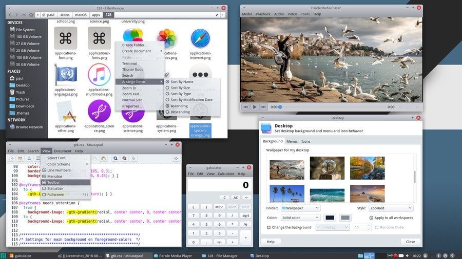 Top 20 Best Xfce Themes | Customize Xfce Desktop For Modern Look