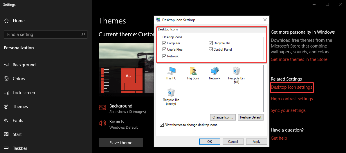 Desktop Icons Not Showing Up On Windows?
