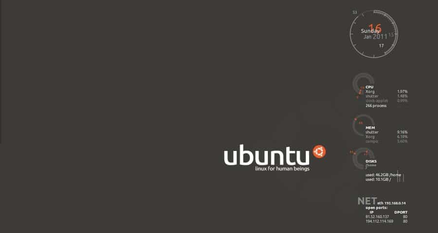 Top 15 Best Conky Themes for Linux Desktop Available Right Now