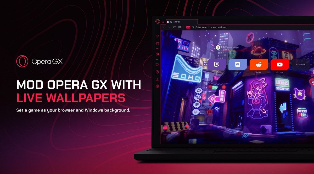 How to Use Opera GX's Live Wallpapers
