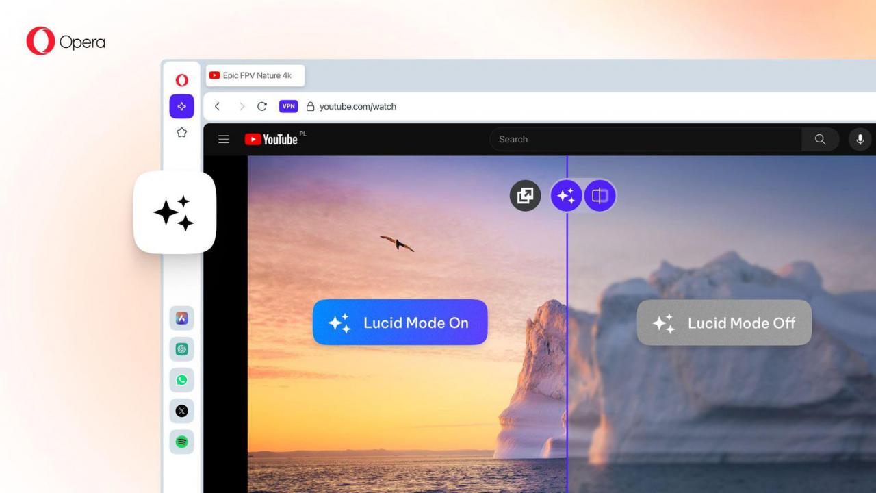 Winter Blues Got You Down? Try Opera's Improved Lucid Mode