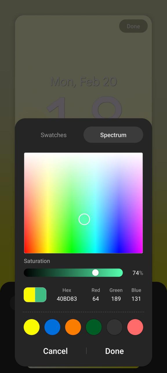 How to Create Custom Solid Wallpapers for Your Samsung Phone in Seconds