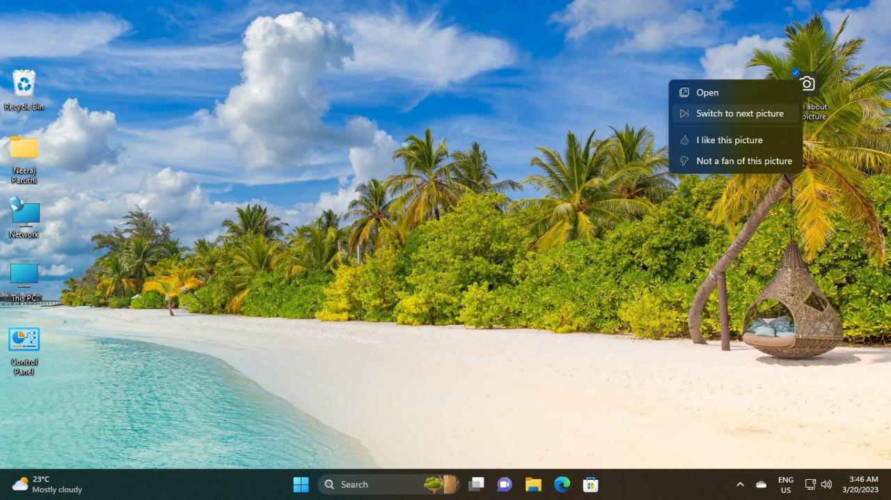 A Guide on Switching the Windows Spotlight Picture at Any Time