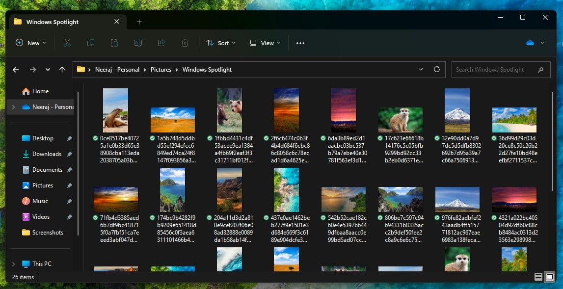 How to Save Windows Spotlight Pictures to Use as Wallpapers When You Want